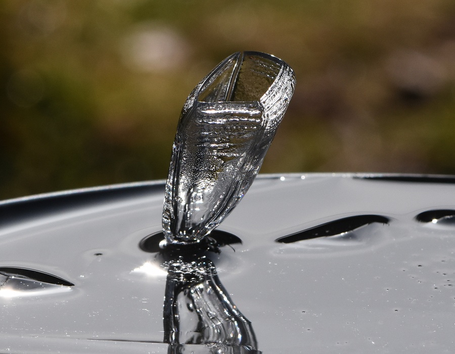 氷の筒