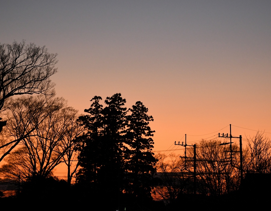 夕焼け空
